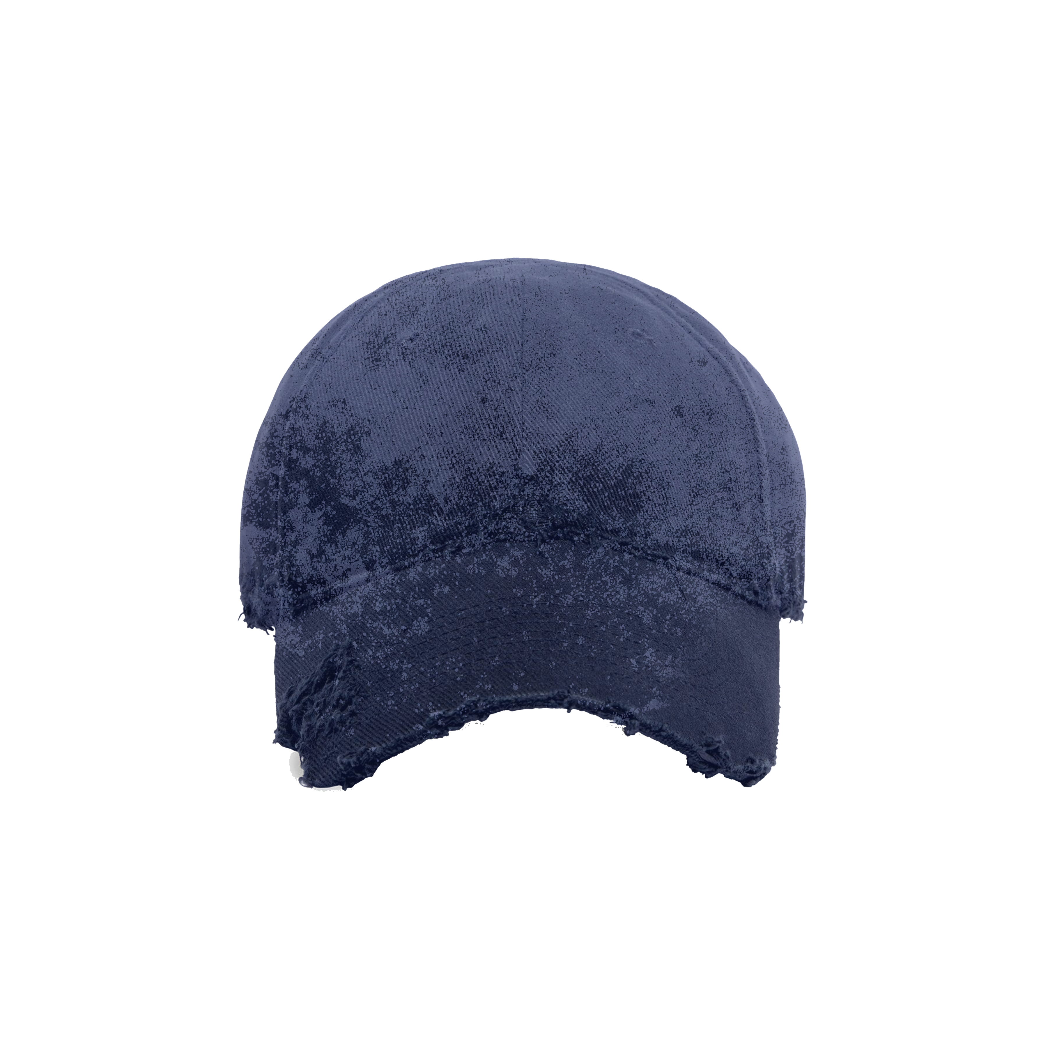 Blue Paint Splatter Cap